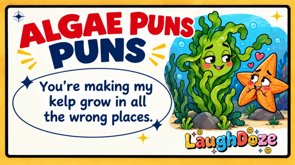 Algae Puns Dirty