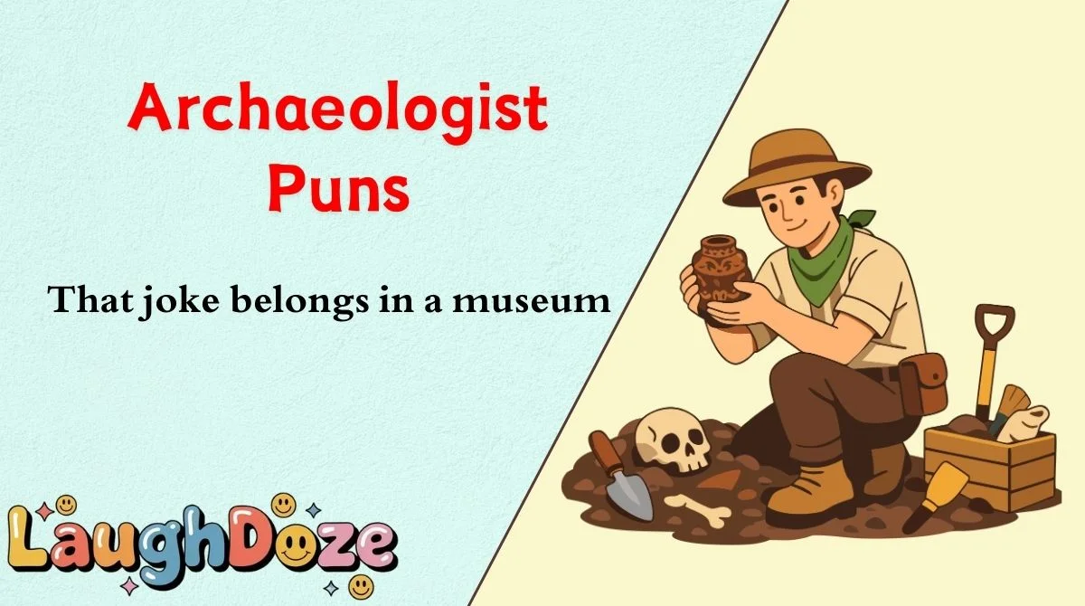 Archaeologist Puns