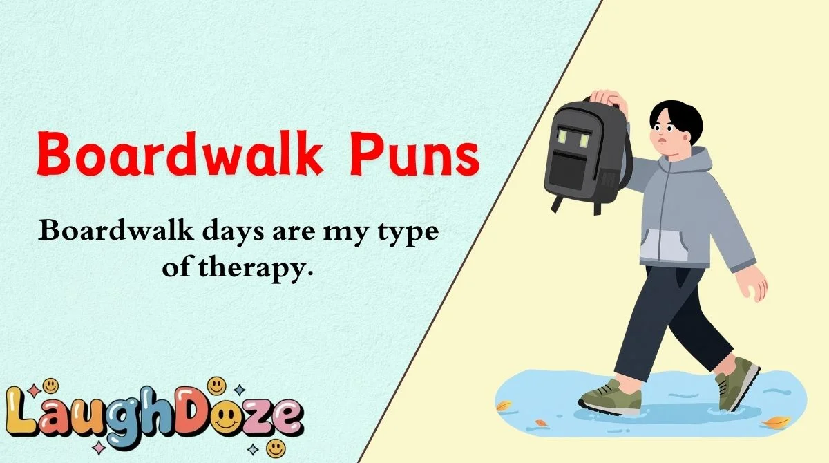 Boardwalk Puns