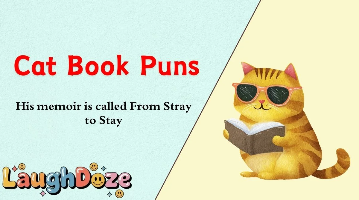 Cat Book Puns