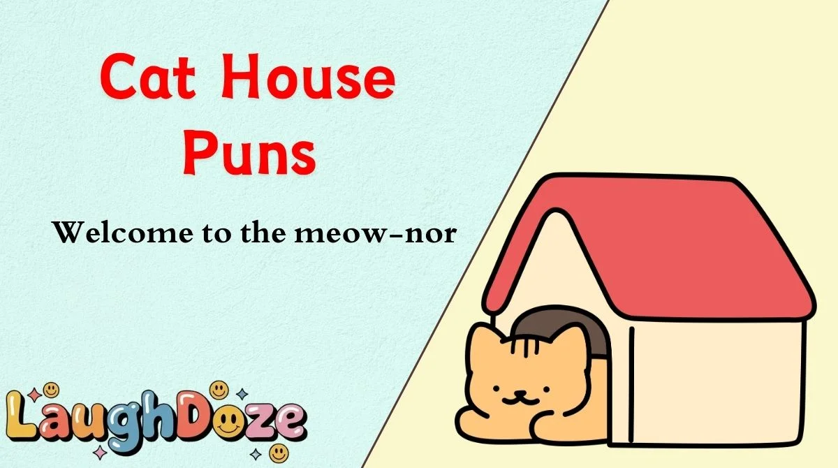 Cat House Puns