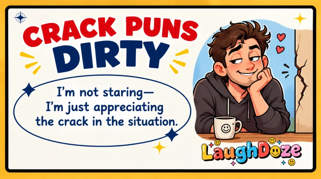 Crack Puns Dirty