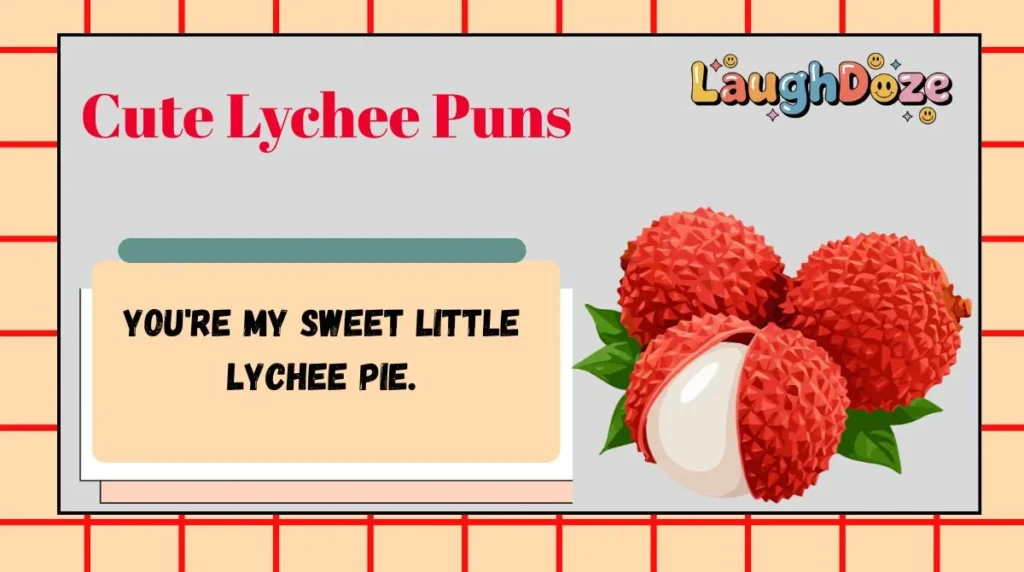 Cute Lychee Puns