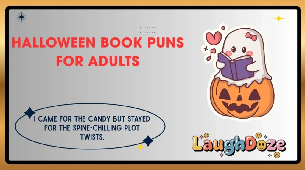 Halloween Book Puns for Adults