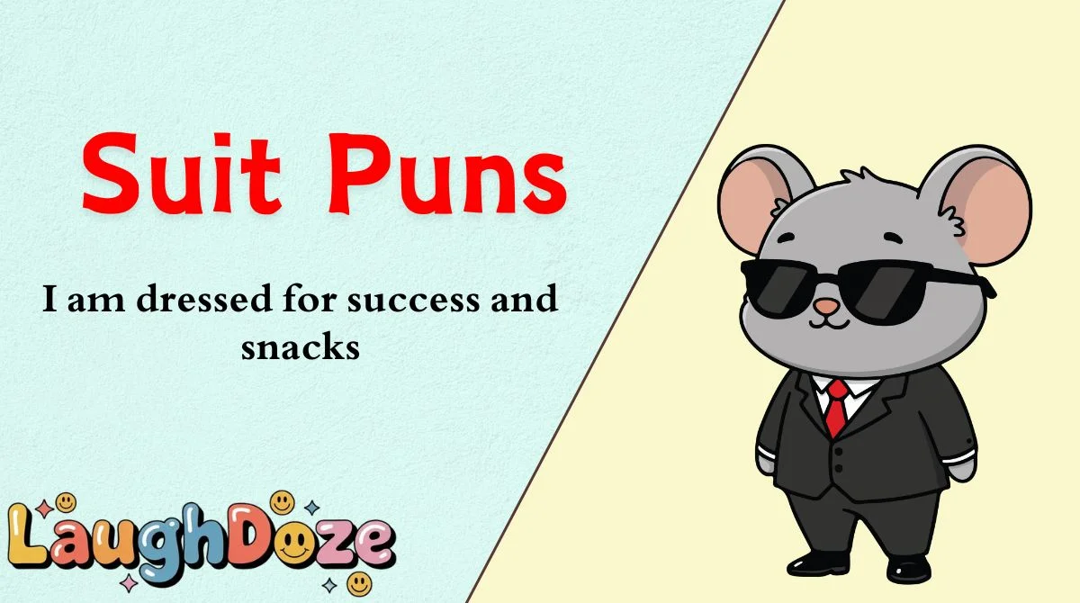 Suit Puns