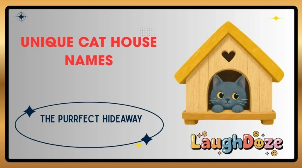 Unique Cat House Names