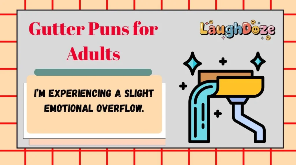 Gutter Puns for Adults