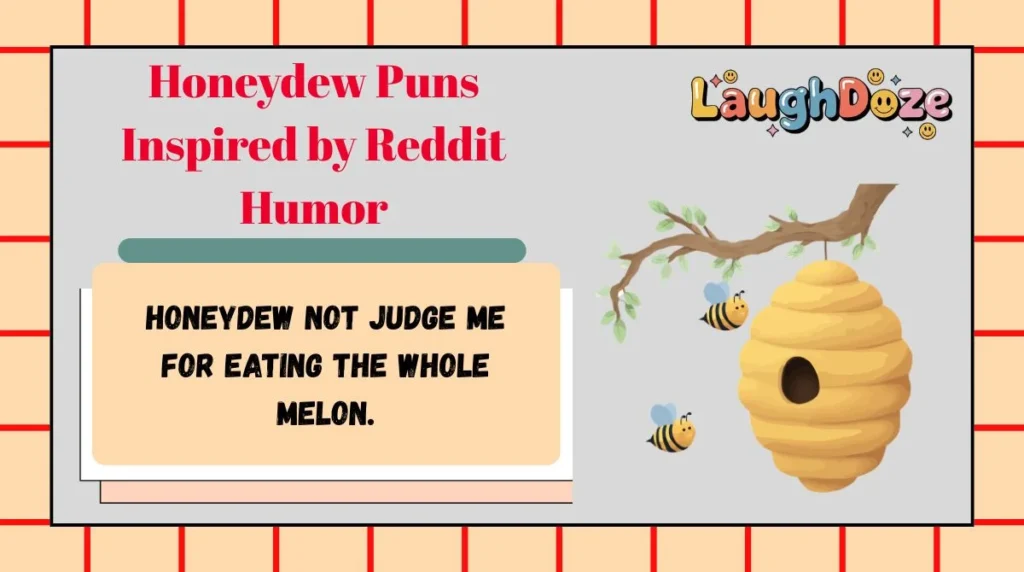 Honeydew Puns Inspired by Reddit Humor