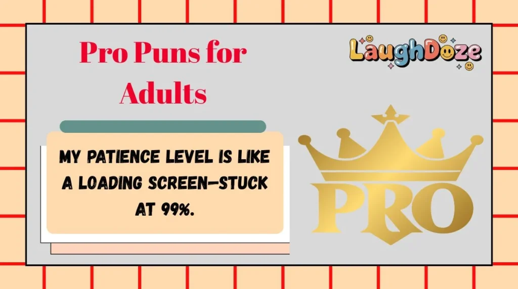 Pro Puns for Adults