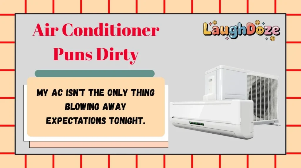 Air Conditioner Puns Dirty