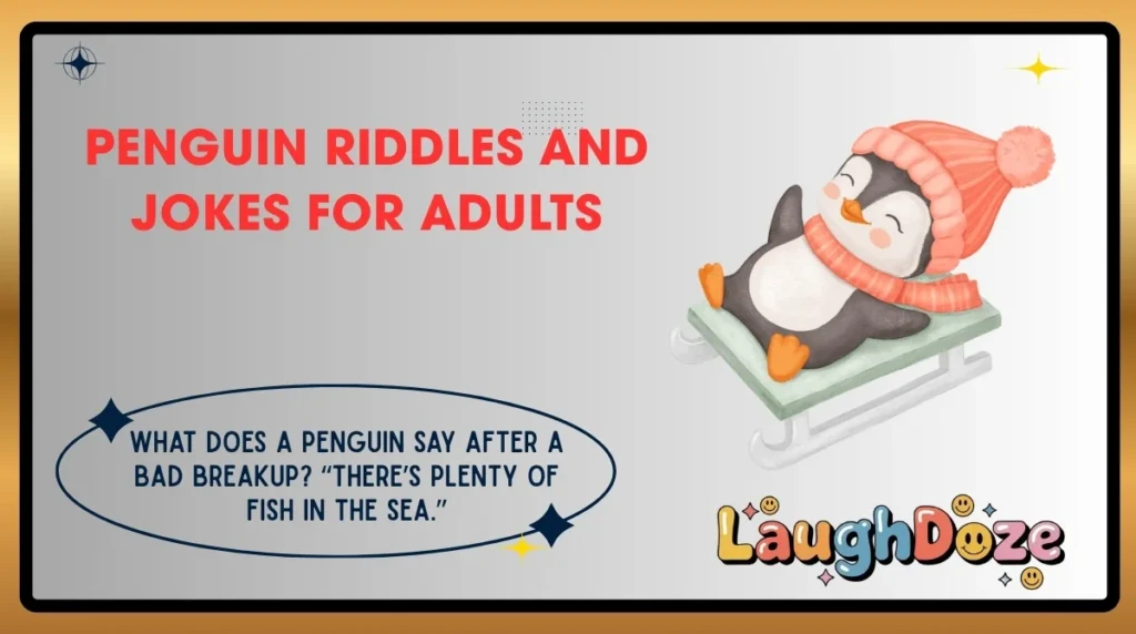 Penguin Riddles and Jokes for Adults