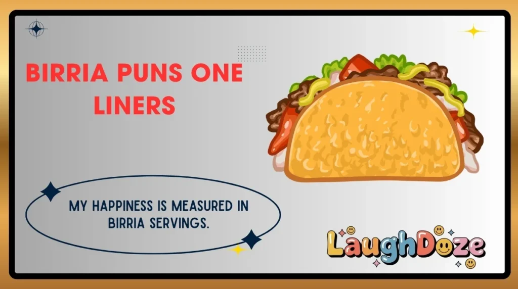 Birria Puns One Liners