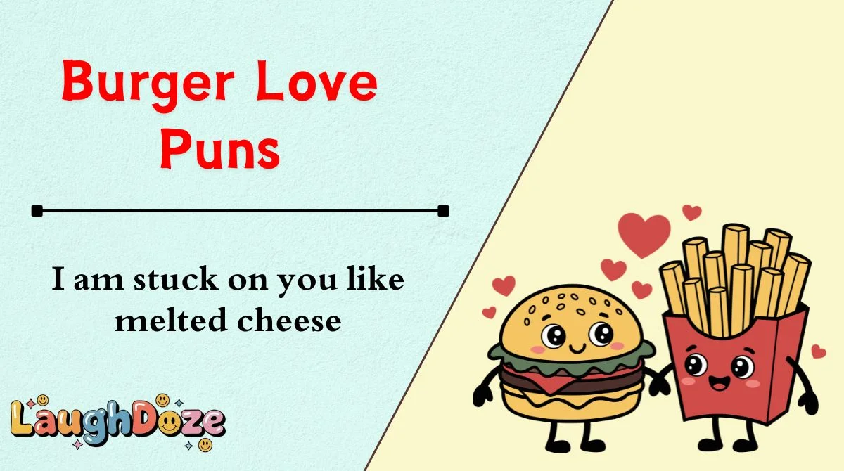 Burger Love Puns