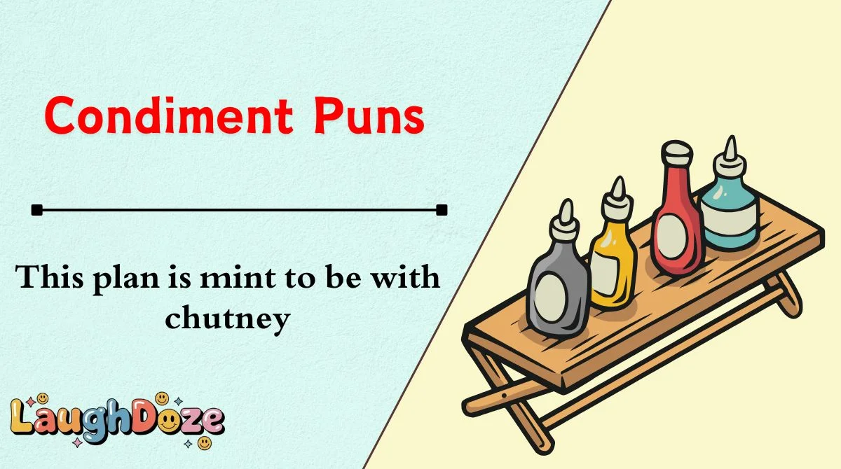 Condiment Puns