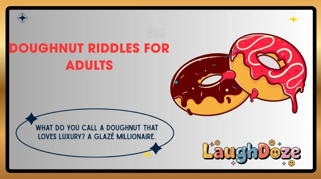 Doughnut Riddles for Adults