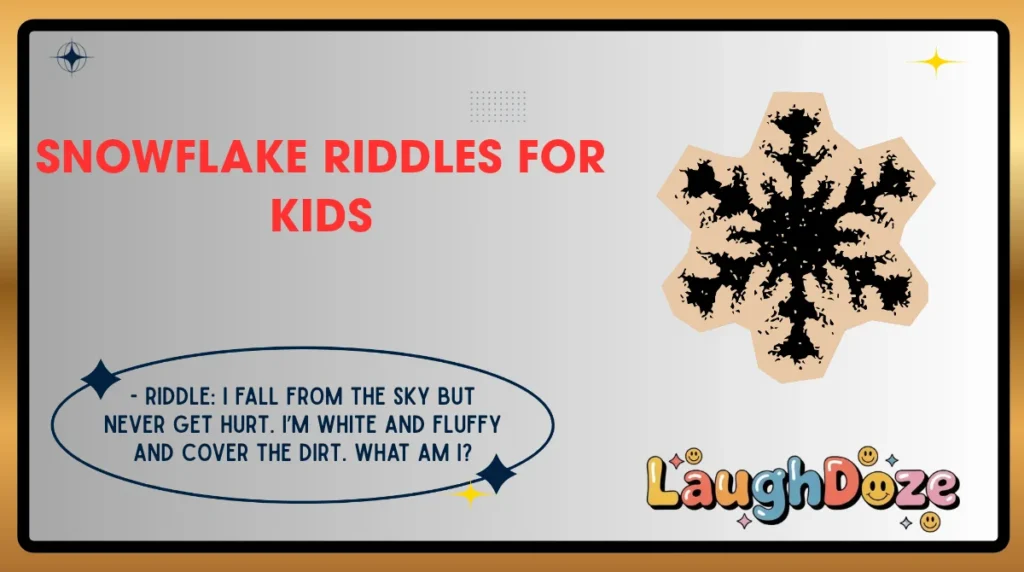 Snowflake Riddles for Kids