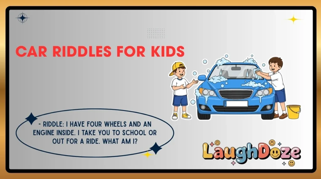 Car Riddles for Kids