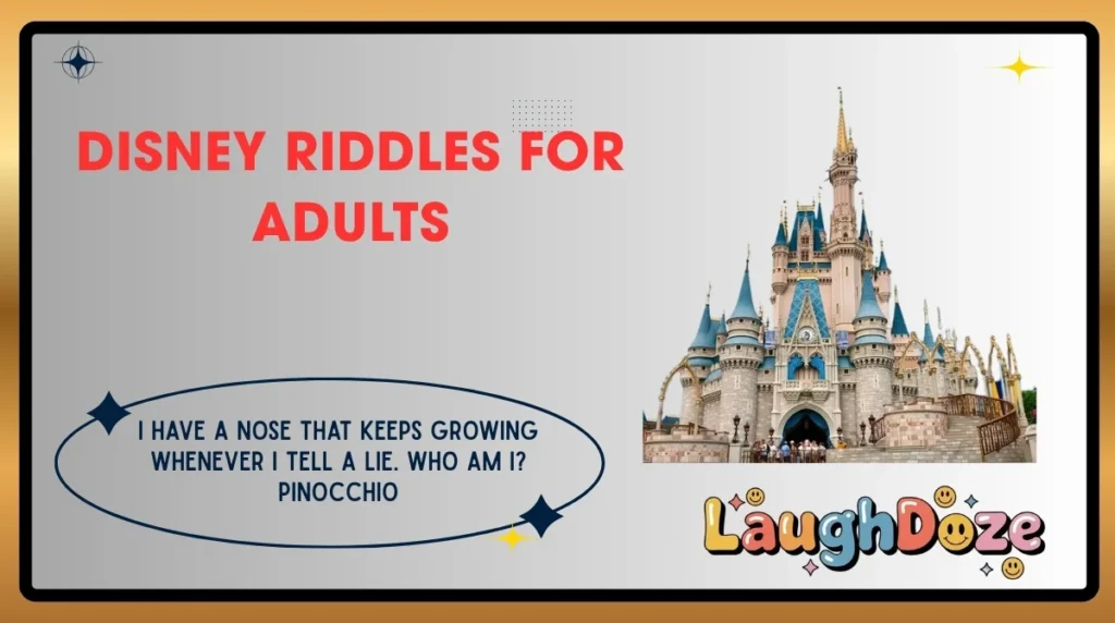 Disney Riddles for Adults