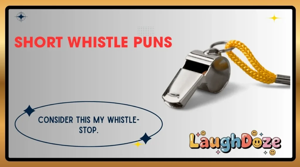 Short Whistle Puns