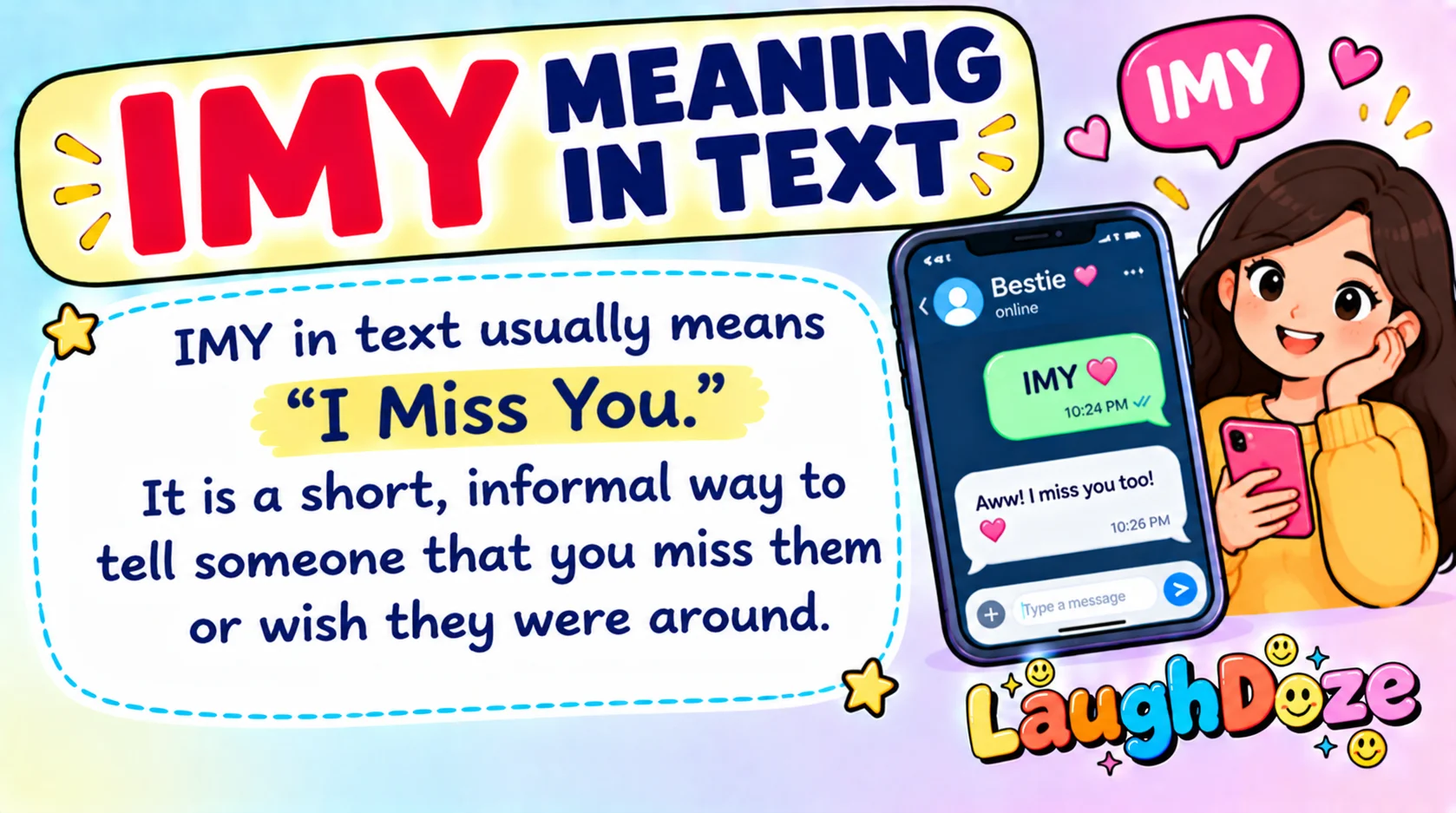 IMY Meaning in Text
