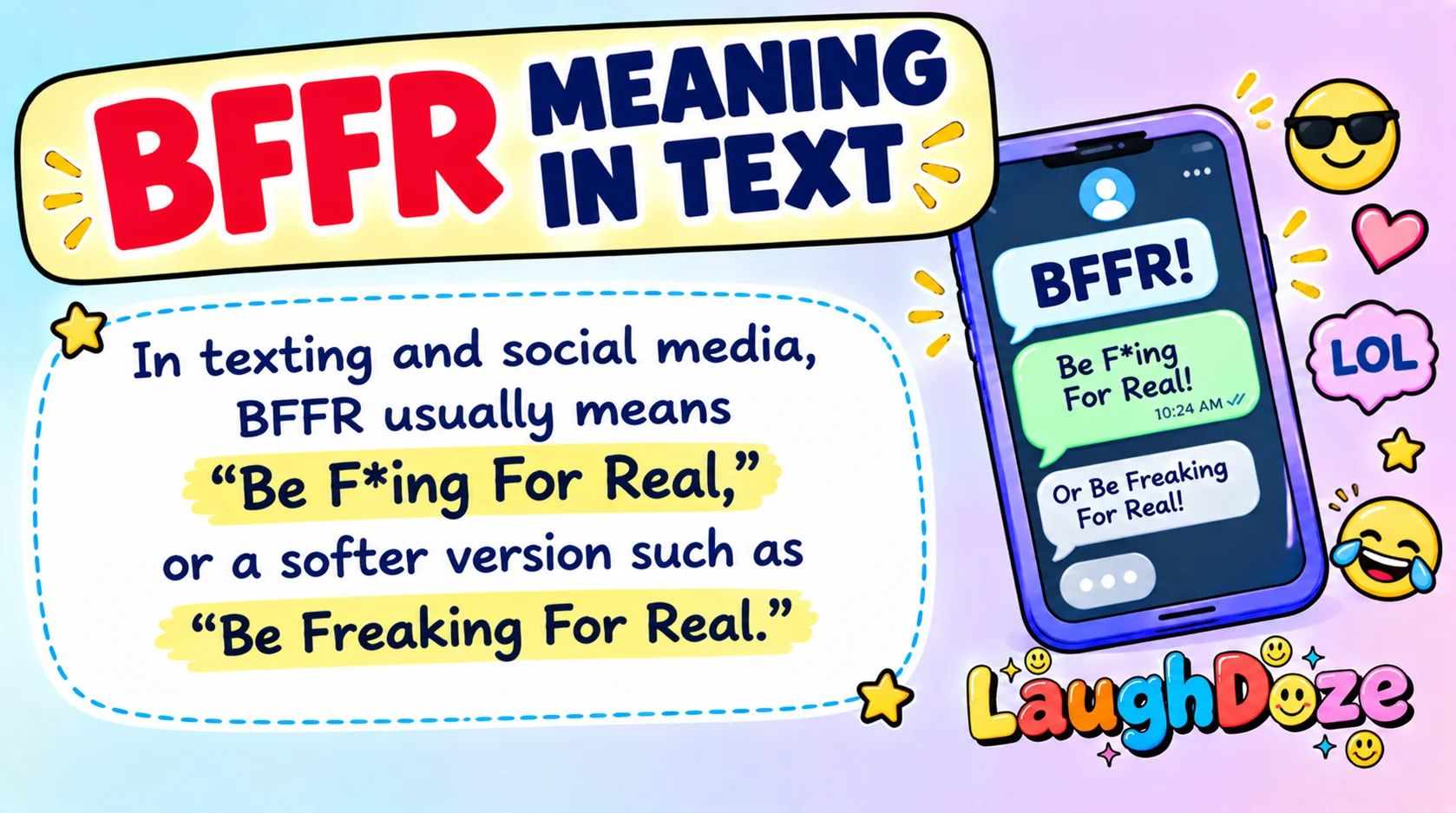 BFFR Meaning in Text