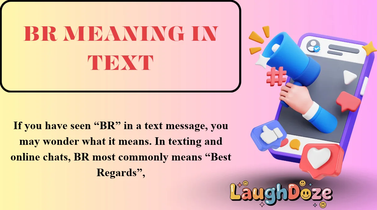 BR Meaning in Text