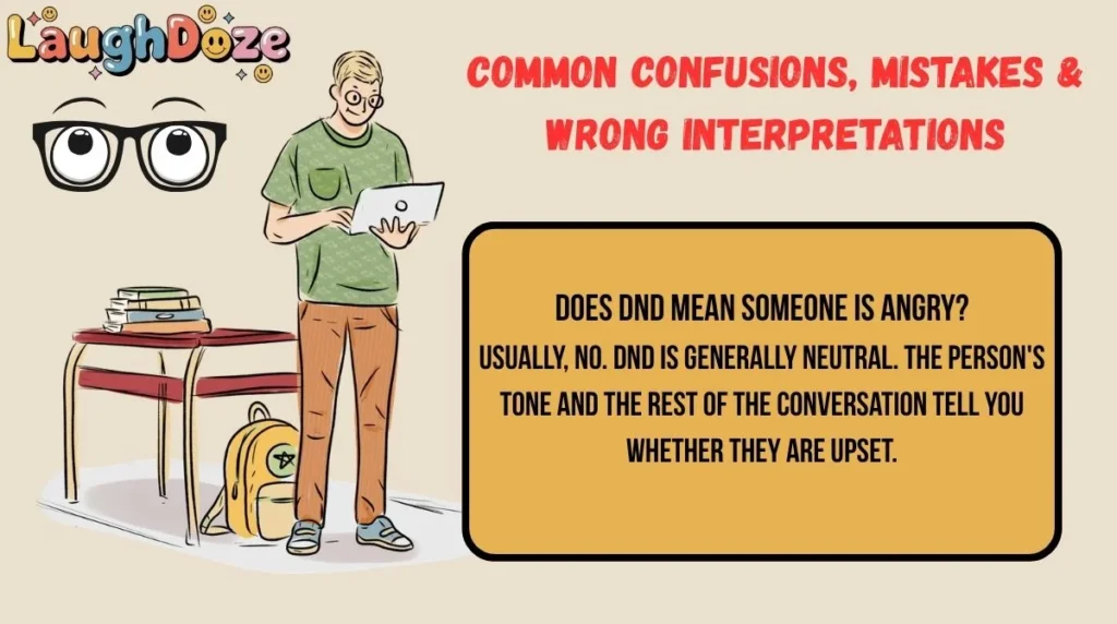 Common Confusions, Mistakes & Wrong Interpretations