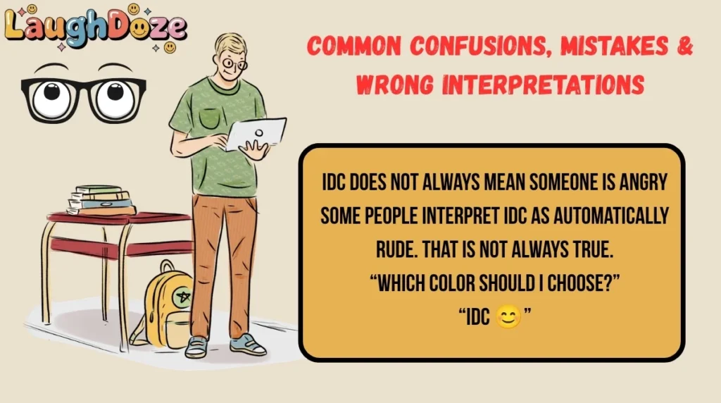Common Confusions, Mistakes & Wrong Interpretations