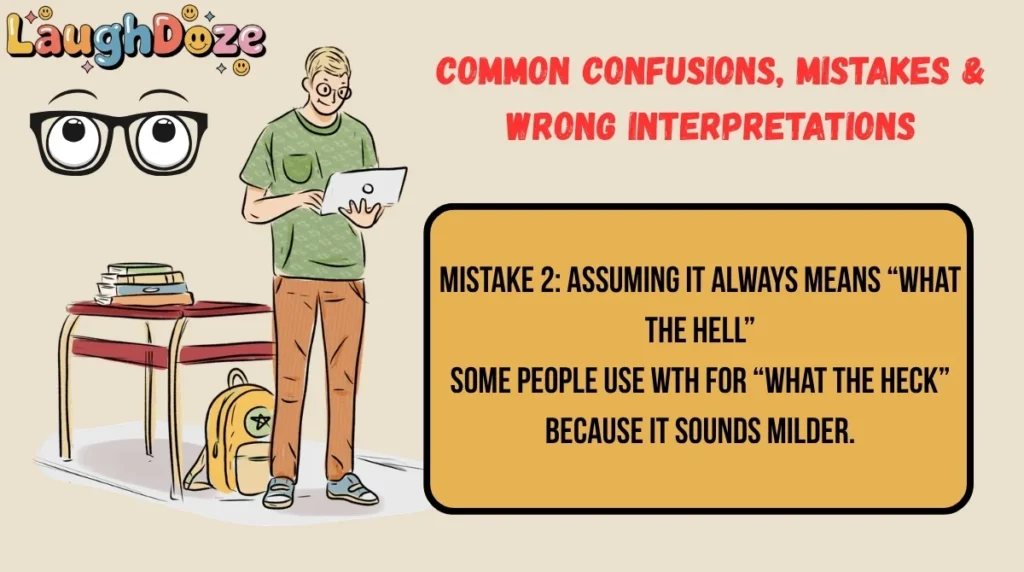 Common Confusions, Mistakes & Wrong Interpretations