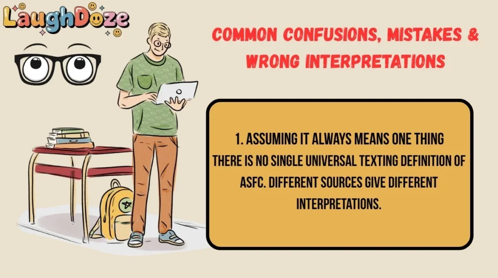 Common Confusions, Mistakes & Wrong Interpretations