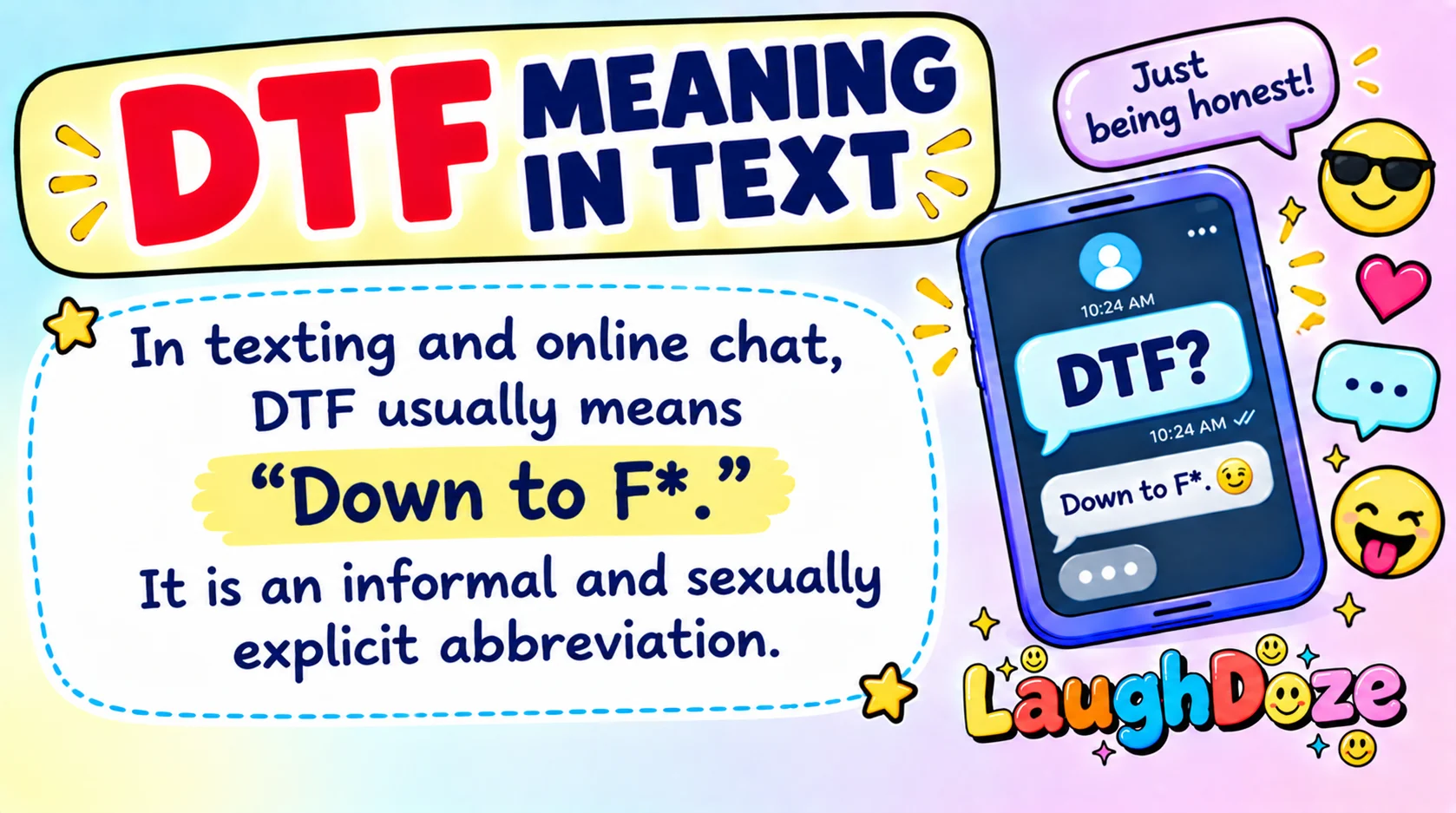 DTF Meaning in Text