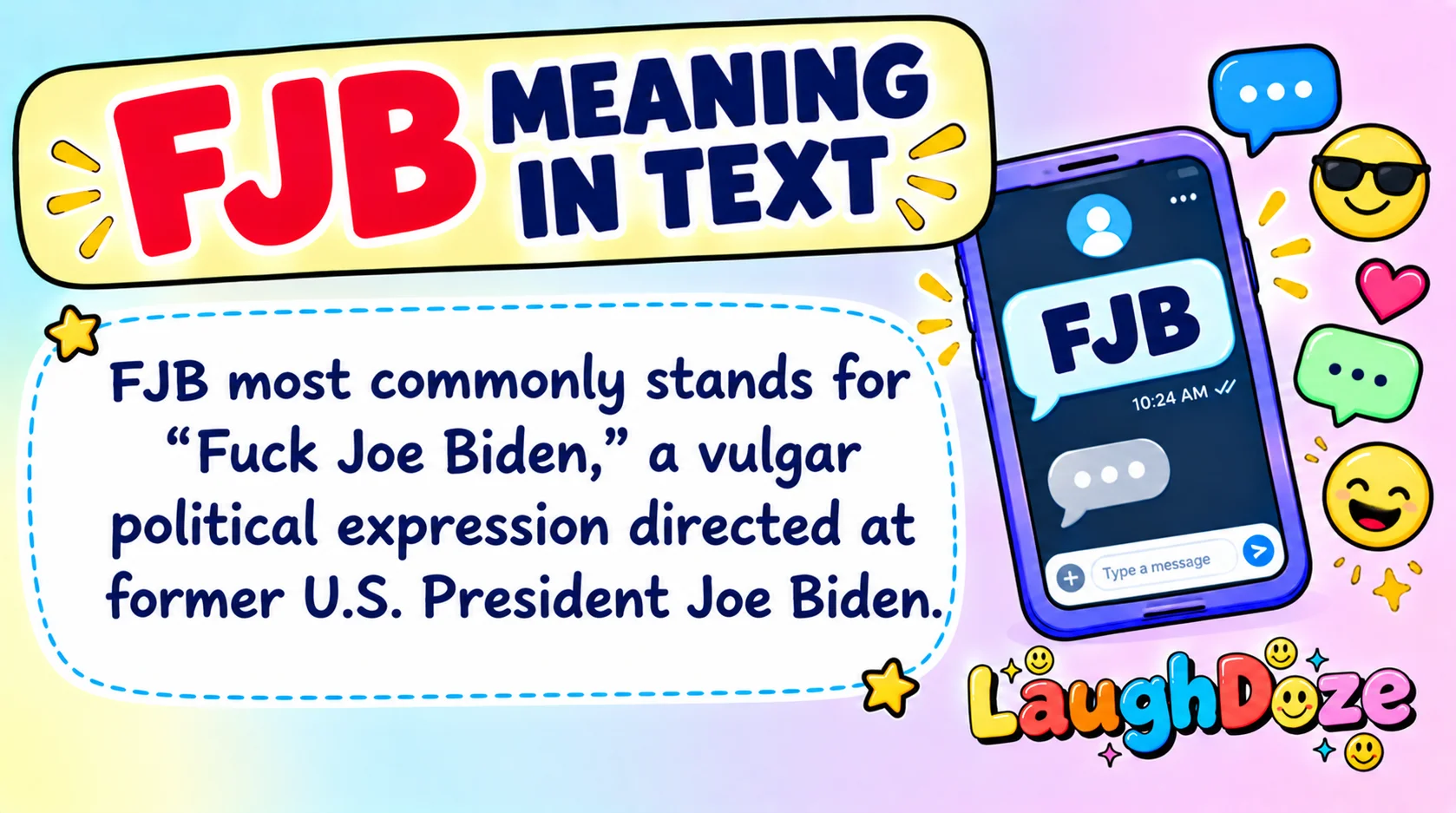 FJB Meaning in Text