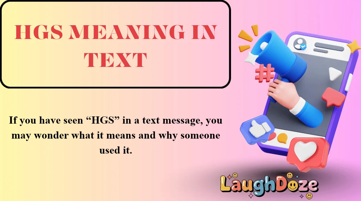 HGS Meaning in Text