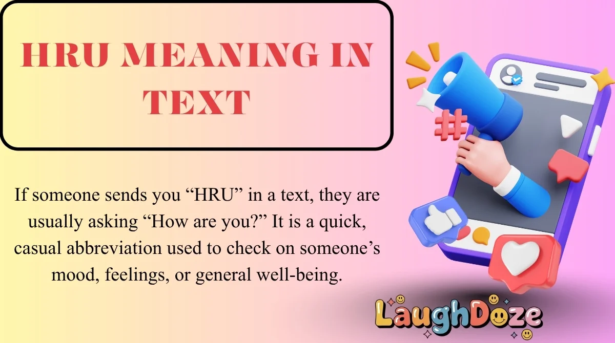 HRU Meaning in Text