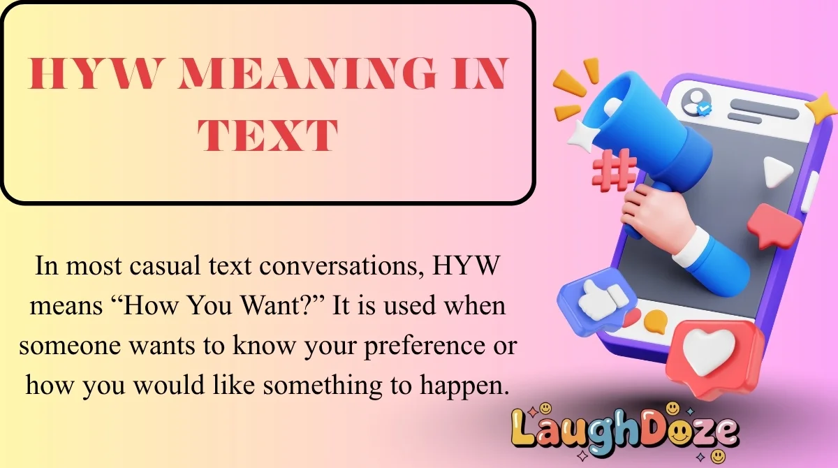 HYW Meaning in Text