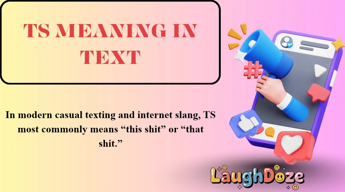TS Meaning in Text