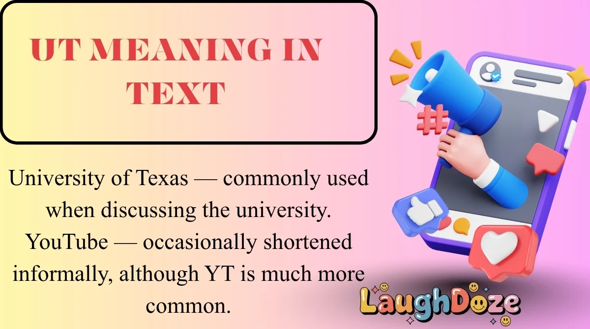 UT Meaning in Text