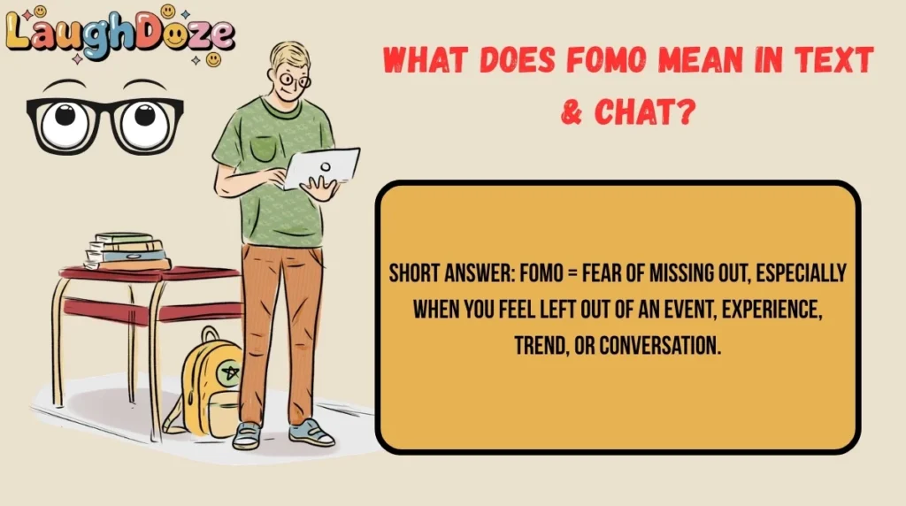 What Does FOMO Mean in Text & Chat?