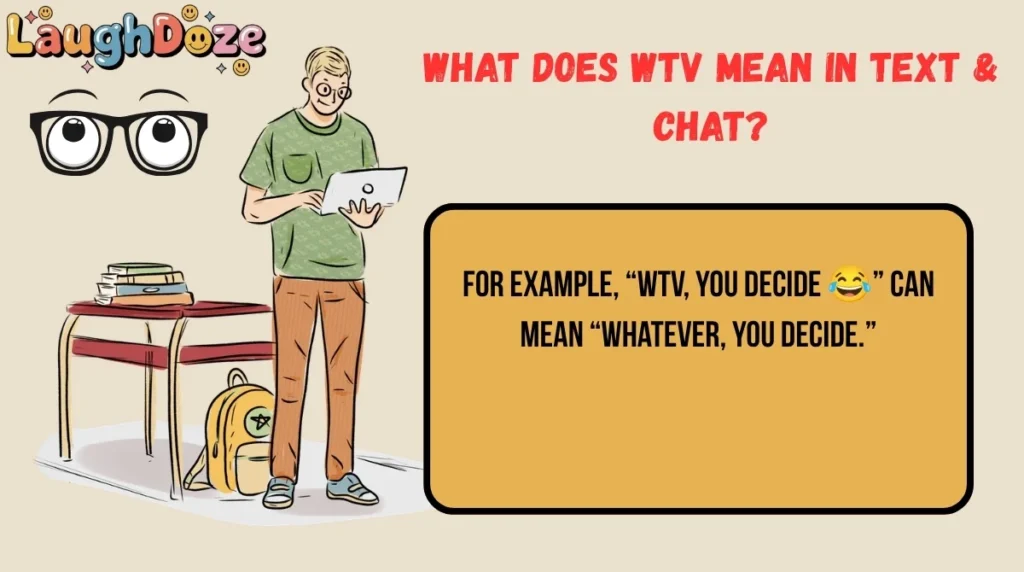What Does WTV Mean in Text & Chat?
