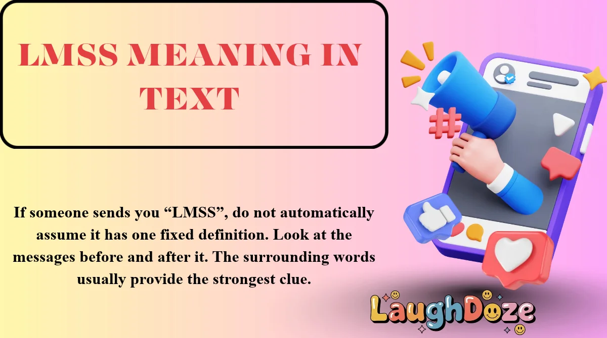LMSS Meaning in Text