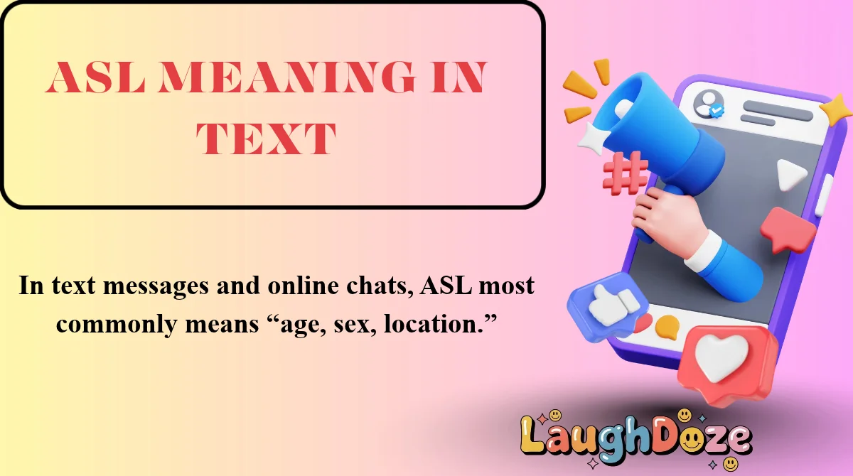 ASL Meaning in Text
