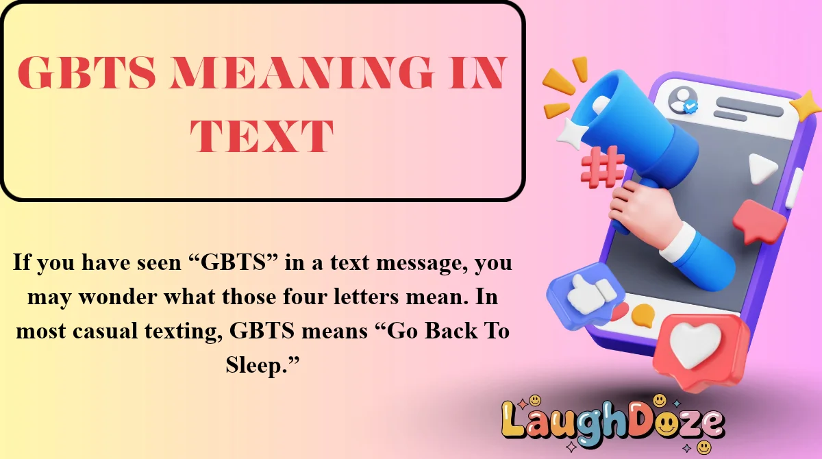 GBTS Meaning in Text