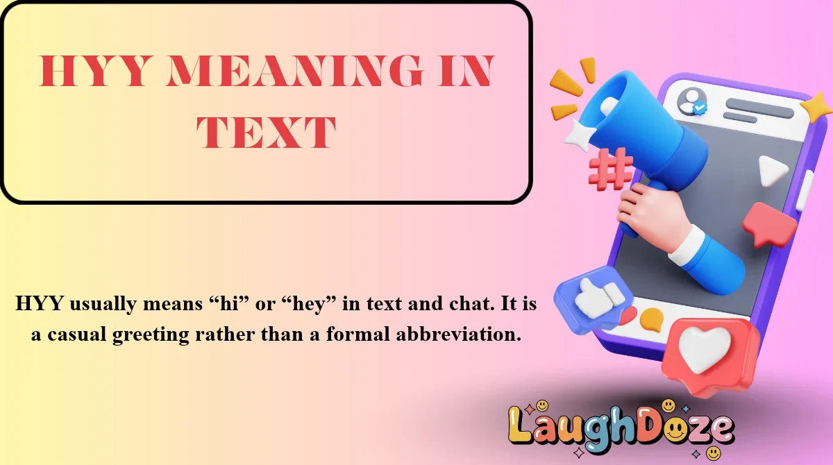 HYY Meaning in Text