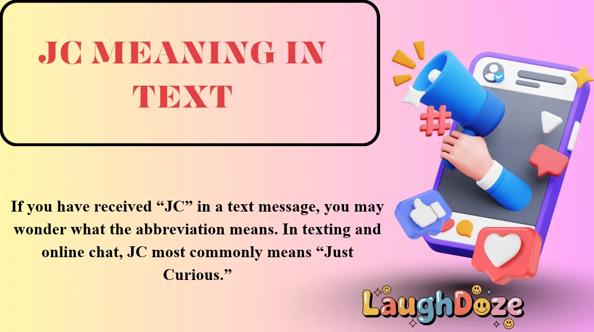 JC Meaning in Text