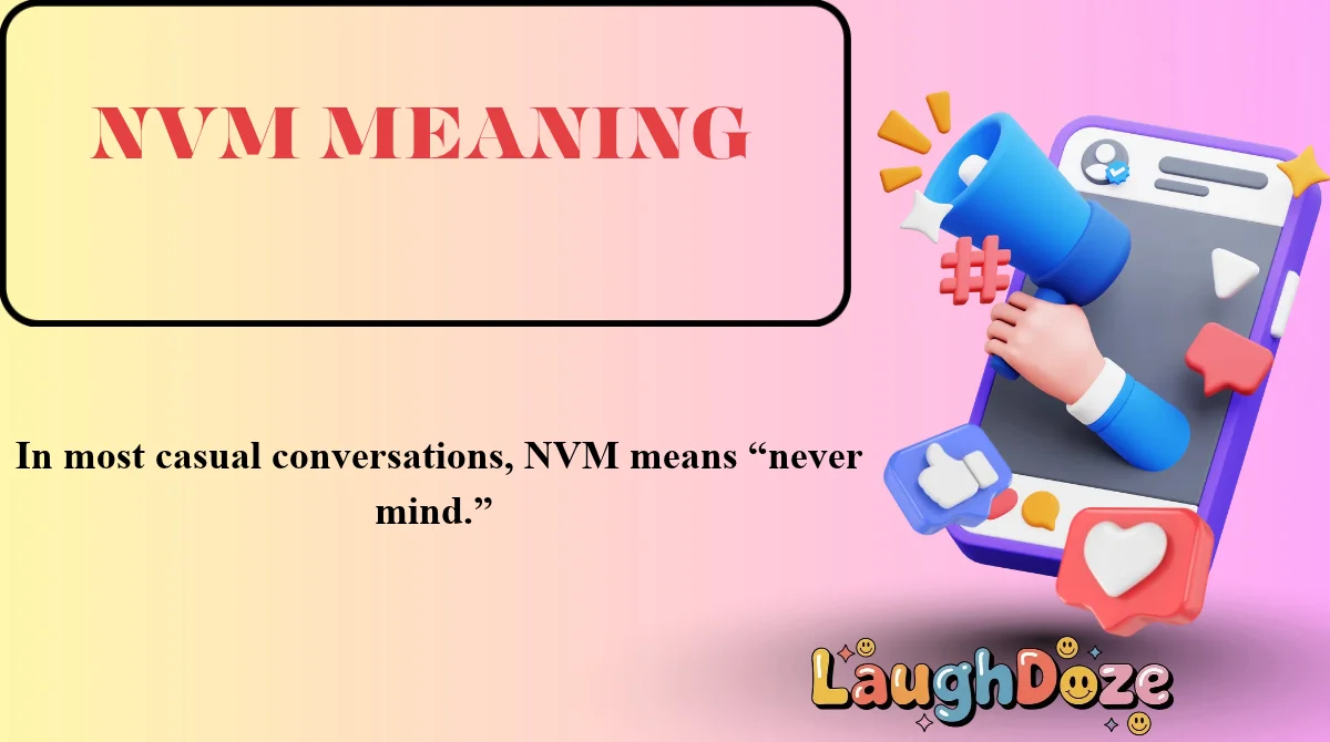 NVM Meaning