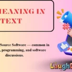 OSS Meaning in Text