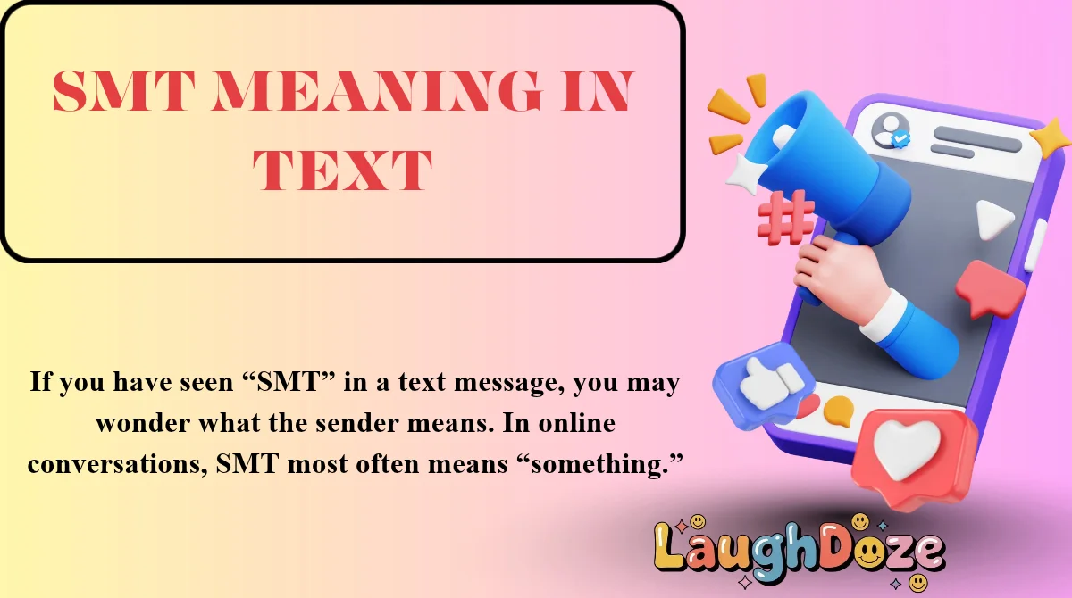 SMT Meaning in Text