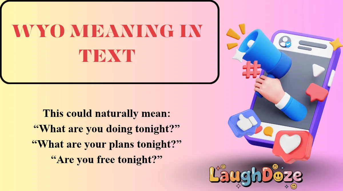 WYO Meaning in Text